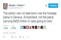 Soal Uang Tebusan, Trump Mengaku Salah Lihat Video