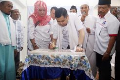 HT Resmikan Madrasah Tsanawiyah Nur Ilahi