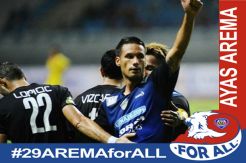 Tanpa Laga Seremonial, HUT Arema Ditandai Bazar hingga Pesta Kembang Api