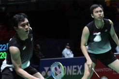 Diterkam Pasangan Jepang, Ahsan/Hendra Butuh Perjuangan Keras ke Perempat Final