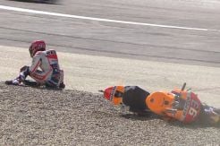 Marc Marquez Dilarikan ke Rumah Sakit Setelah Kecelakaan