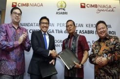 CIMB Niaga dan ASABRI Kerja Sama Pembayaran Dana Pensiun