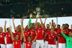 Bayern Muenchen Angkat Piala Super Jerman