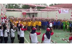 Begini Cara Penghuni Rutan Serang Rayakan HUT RI