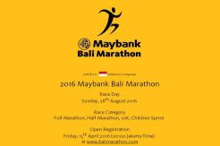 Pulau Dewata Bakal Dihebohkan Maybank Bali Marathon