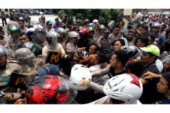 Diduga Main Hakim Sendiri Penyebab Polres Meranti Diserang Warga