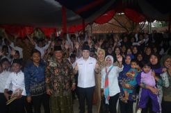 Kunjungi Ponpes Tarbiyatul Huda, HT Motivasi Santri