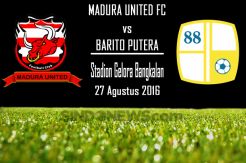Madura United vs Barito Putera: Kans Tuan Rumah Juara Paruh Musim