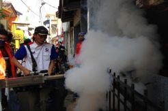 Perindo Kembali Gelar Fogging di Permukiman di Jakarta