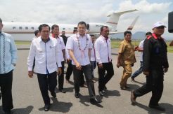 Wali Kota Terkesan, HT Ketum Parpol Pertama Injakkan Kaki di Sungaipenuh