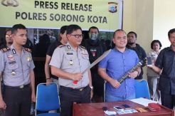 Tangkap 7 Begal Bertopeng, Polresta Sorong Tembak 2 Pelaku