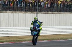 Rossi Senang Start di Posisi Dua, tapi Soroti Kinerja Ban Michelin