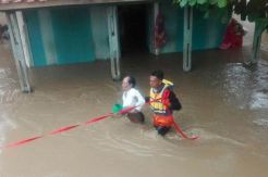 Banjir Rendam Puluhan Rumah di Pangandaran, Warga Dievakuasi