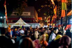 Tentoonstelling Night, Jadi Pasar Sentiling di Kota Lama Semarang