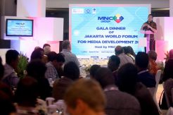 HT Beberkan Perkembangan MNC Group dalam Jakarta World Forum