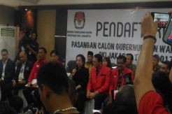 Tanpa Visi Misi, Ahok-Djarot Resmi Mendaftar ke KPU DKI