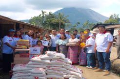 Perindo Karo Peduli Korban Erupsi Sinabung