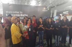 Juara di Italia, Paduan Suara UGM Disambut Meriah Pejabat PT AP II