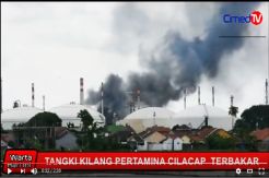 Cilacap Pertamina Refinery Explodes