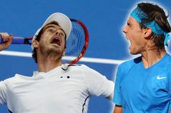 Murray Kerja Keras, Nadal Menang Mudah