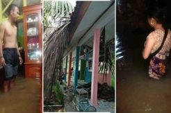Diguyur Hujan, Puluhan Rumah di Pangandaran Terendam Banjir