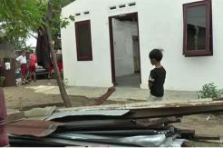Angin Puting Beliung Rusak Belasan Rumah di Simalungun