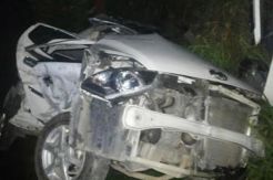 Tabrakan Maut Toyota Agya VS KA Sri Bilah, Satu Tewas