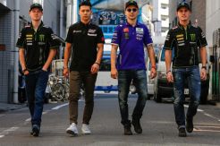 Tanpa Rossi, Tiga Pembalap Yamaha Dijamu Joki Honda di Tokyo