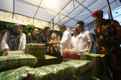Perindo Bantu Korban Kebakaran di Makassar