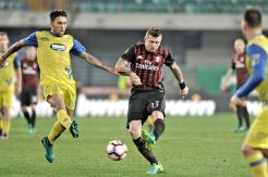 Milan Nyaris Ditahan Imbang Chievo di Babak Pertama