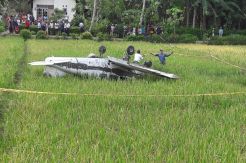 Pesawat Latih Jatuh di Cilacap, Instruktur dan Siswa Terluka