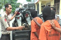 Polisi Bekuk Dua Residivis Begal di Merangin