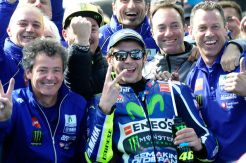 Rossi Girang Perlebar Jarak dengan Lorenzo