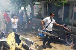 Partai Perindo Lakukan Fogging Gratis di Pasuruan