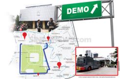 Ini Rute Demo 4 November dan Pengalihan Arus Lalu Lintas