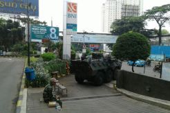 Demo 4 November, Sentra Bisnis Glodok Dijaga Panser