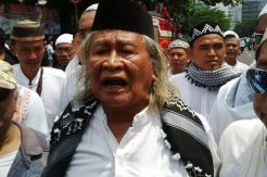 Budayawan Betawi Ridwan Saidi Ikut Demo Penistaan Agama