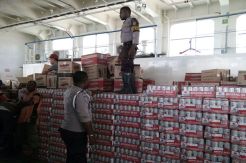 800 Karton Miras Ilegal Diamankan Polres Raja Ampat