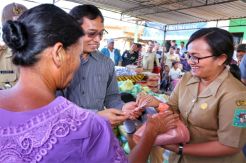Antisipasi Kenaikan Harga, Bupati Simalungun Gelar Operasi Pasar