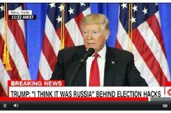 Trump: Russia Behind Hacking Ahead of The Election