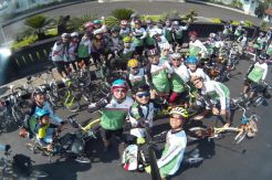 Bikeberry Keliling Nusantara Kenalkan Wisata Daerah