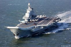 Kapal Induk China Tinggalkan Selat Taiwan