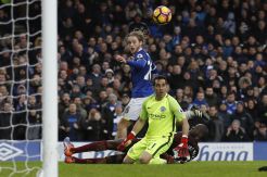 Everton Gunduli City di Goodison Park
