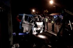 Mobil Travel Tabrak Pagar di Ciamis, Empat Penumpang Tewas