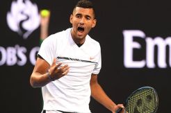 Kyrgios Bikin Ulah Saat Dikalahkan Petenis Italia