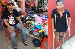 Dibantu Alfamart Kaki Palsu, Nursoleh Bertekad Lanjutkan Mimpi