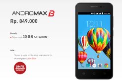 Harga dan Spesifikasi Smartphone Andromax B 4G LTE