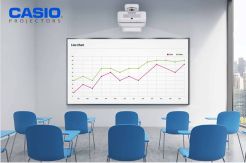 Casio Projectors XJ-UT310WN Dapat Terhubung Smartphone
