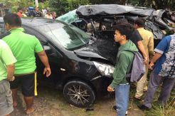 Tabrakan Beruntun Renggut Nyawa 3 PNS Pelalawan