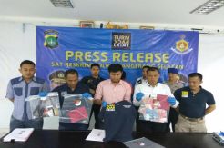 Bermodalkan Kaus Turn Back Crime, Andi Jadi Polisi Gadungan